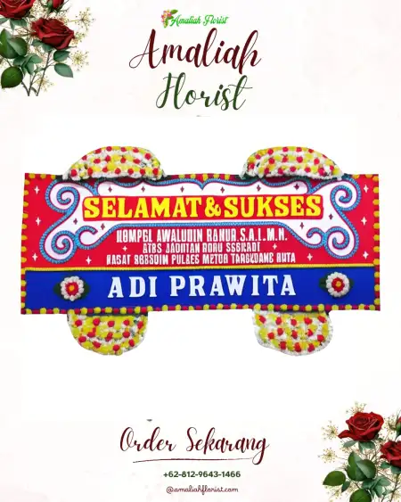 Papan Bunga Ucapan Selamat Kota Alam